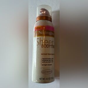 Neutrogena Sheer Body Tint Light/Medium w Free Moisture Shine Gloss